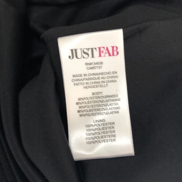 SZ M NWT 🌸LOOK AT MY BACK VIEW🌸 BLACK SPECIAL OCCASION OR HOLIDAY DRESS - Picture 9 of 9